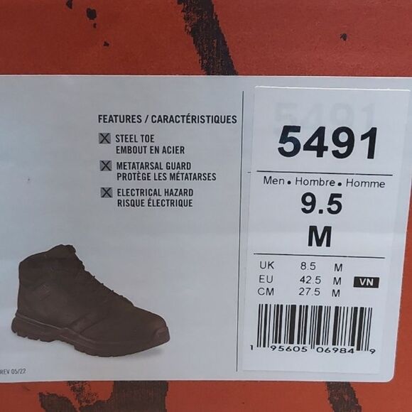 Red Wing Men's Boots~ Size 9.5 ~ Carbide Hiker ~Style #5491 - Picture 7 of 7